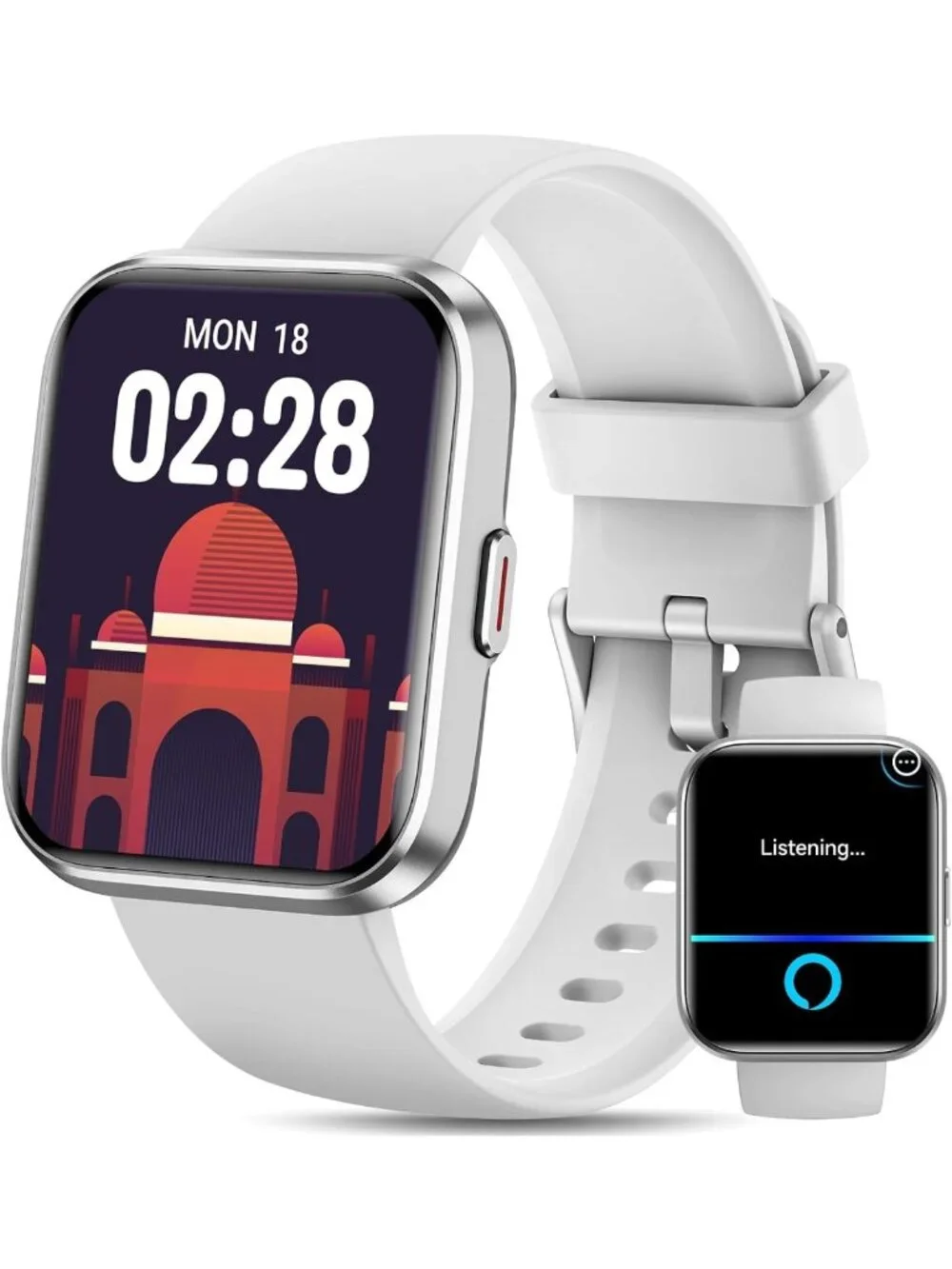Stylish Smart Fitness Tracker Watch for iPhone & Android - Health & Activity